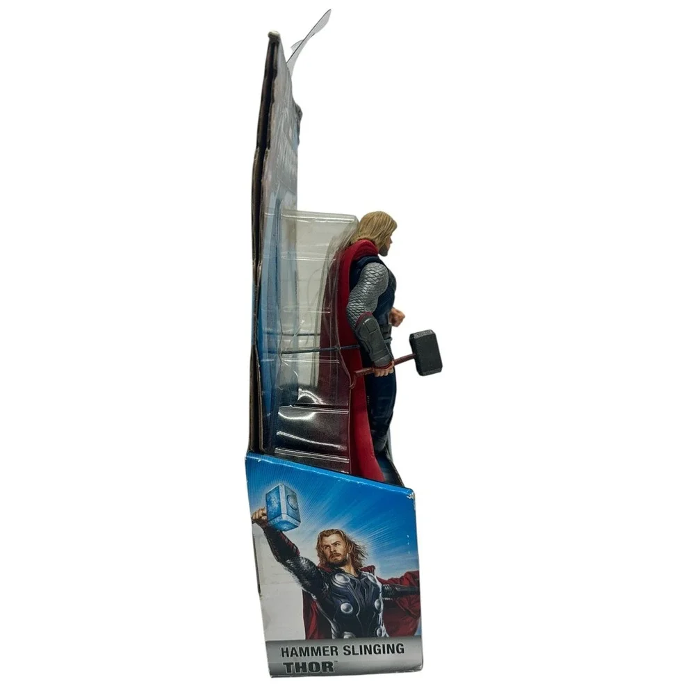 [2x] Marvel The Avengers Mighty Battlers Hammer & Titan Hero Series Thor Figures